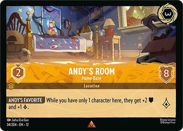 Andy's Room - Home Base - Disney Lorcana