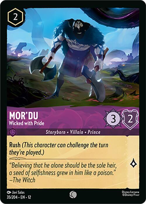 Mor'du - Wicked with Pride - Disney Lorcana