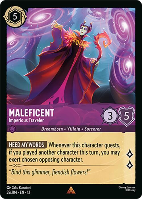 Maleficent - Imperious Traveler - Disney Lorcana
