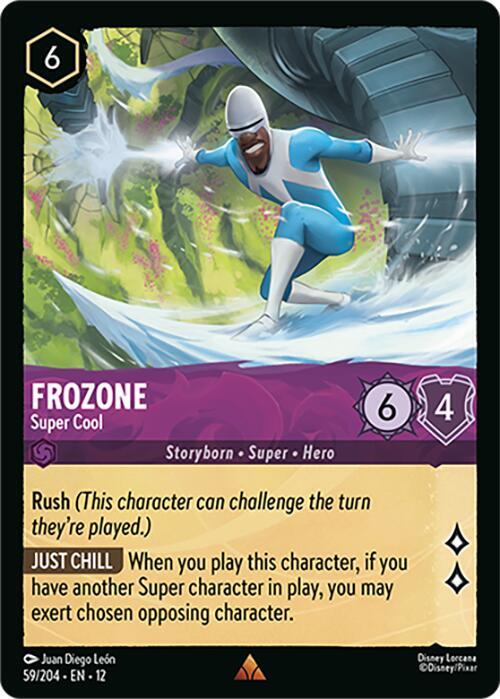 Frozone - Super Cool - Disney Lorcana