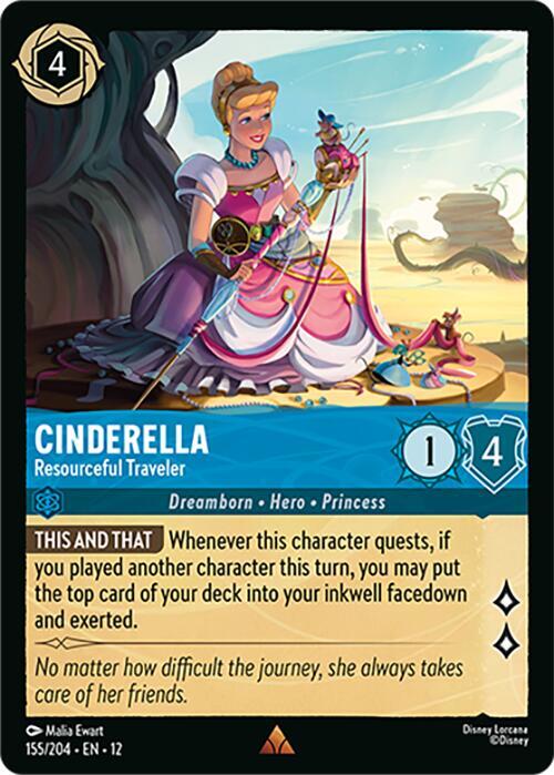 Cinderella - Resourceful Traveler - Disney Lorcana