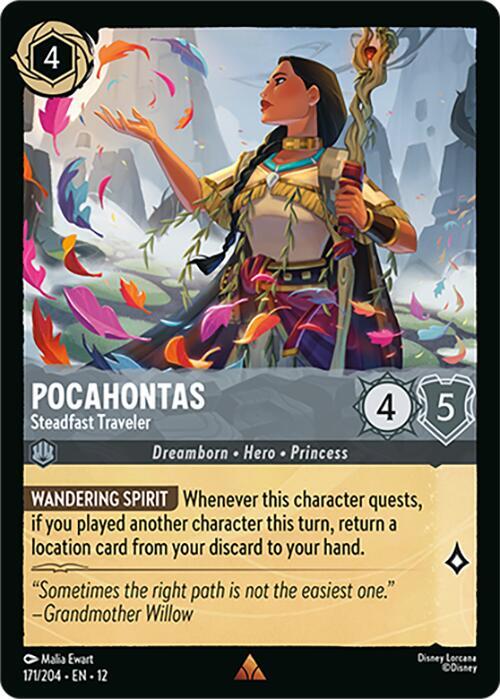 Pocahontas - Steadfast Traveler - Disney Lorcana
