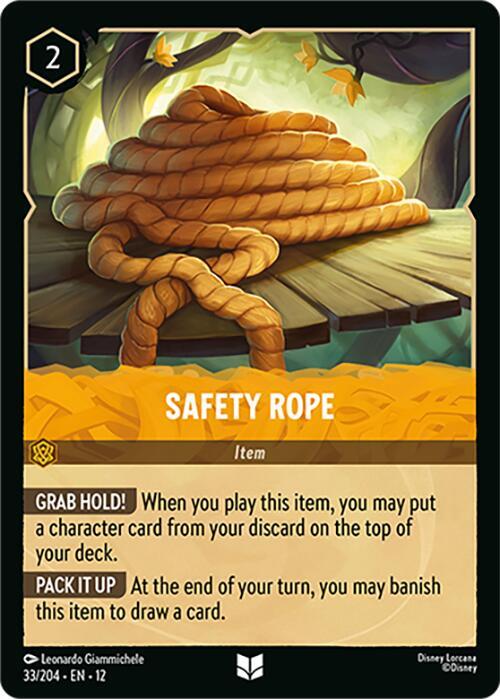 Safety Rope - Disney Lorcana