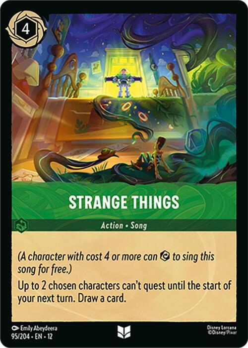 Strange Things - Disney Lorcana