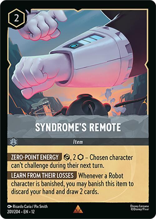 Syndrome's Remote - Disney Lorcana