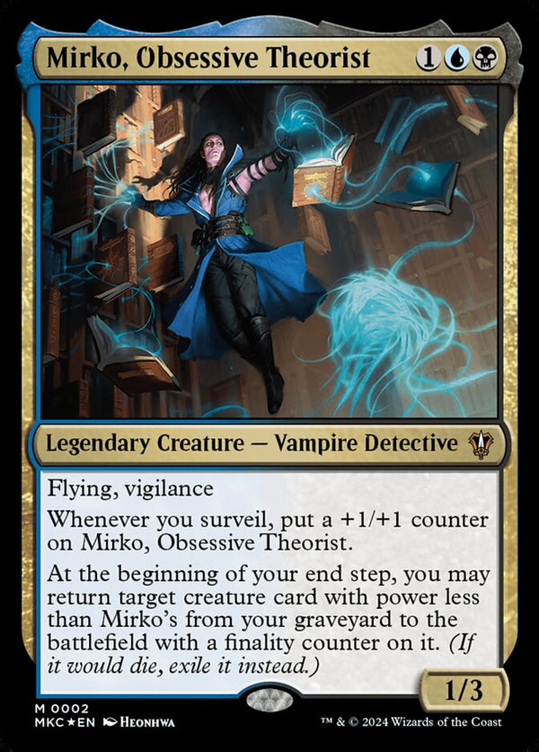 Mirko, Obsessive Theorist - Magic: The Gathering