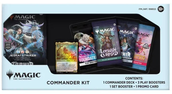 Tarkir: Dragonstorm Commander Kit - Jeskai Striker - Magic: The Gathering