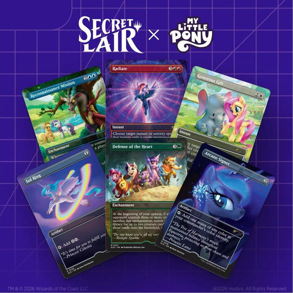 Secret Lair Drop: Secret Lair x My Little Pony: Friendship is Magic - Non-Foil Edition - Magic: The Gathering