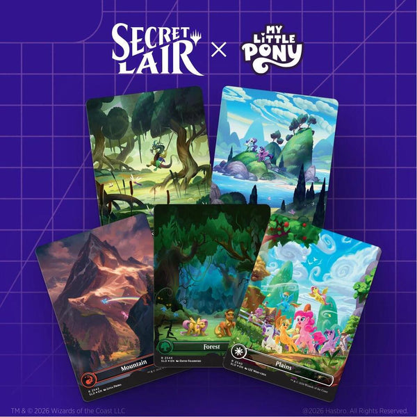 Secret Lair Drop: Secret Lair x My Little Pony: The Lands of Equestria - Non-Foil Edition - Magic: The Gathering