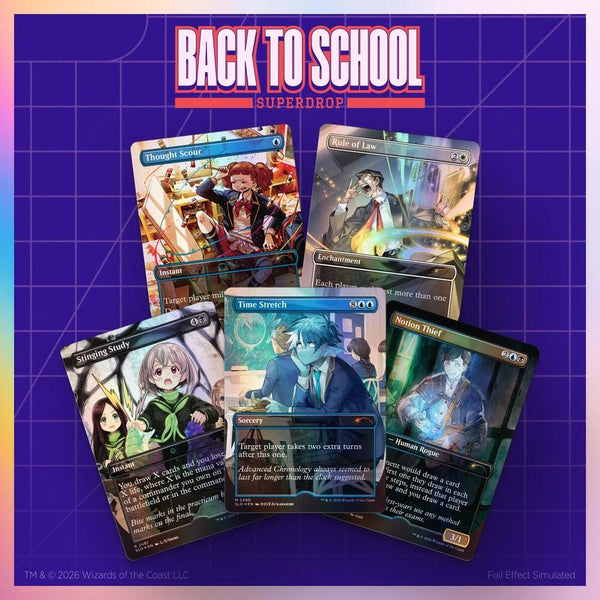 Secret Lair Drop: Maho Gakuin Seishun Hakusho - Traditional Foil Edition - Magic: The Gathering
