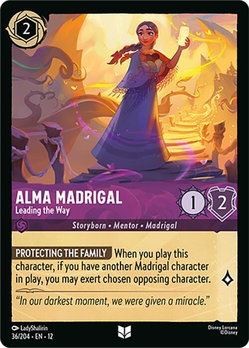 Alma Madrigal - Leading the Way - Disney Lorcana