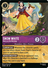 Snow White - Merry as the Morning (Foil) - Disney Lorcana