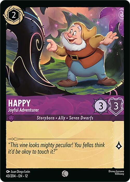 Happy - Joyful Adventurer - Disney Lorcana