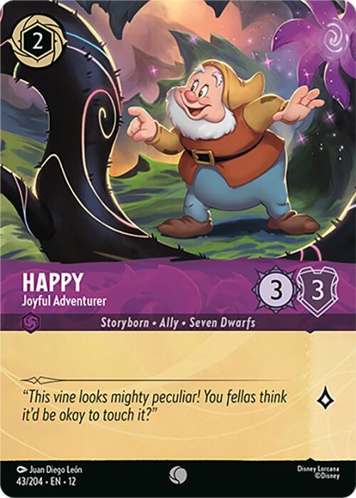 Happy - Joyful Adventurer (Foil) - Disney Lorcana