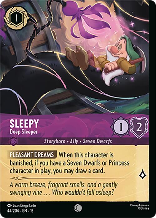 Sleepy - Deep Sleeper (Foil) - Disney Lorcana