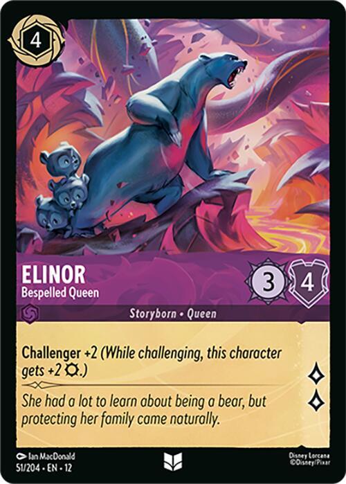 Elinor - Bespelled Queen - Disney Lorcana