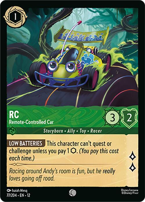 RC - Remote-Controlled Car - Disney Lorcana