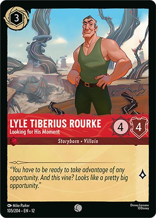Lyle Tiberius Rourke - Looking for His Moment - Disney Lorcana