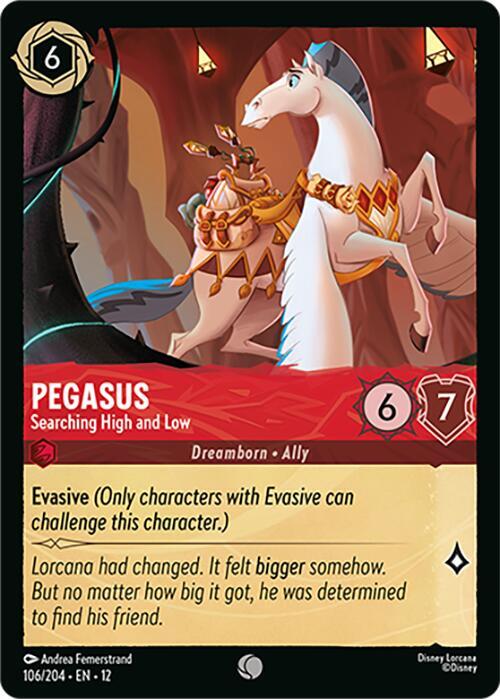 Pegasus - Searching High and Low - Disney Lorcana