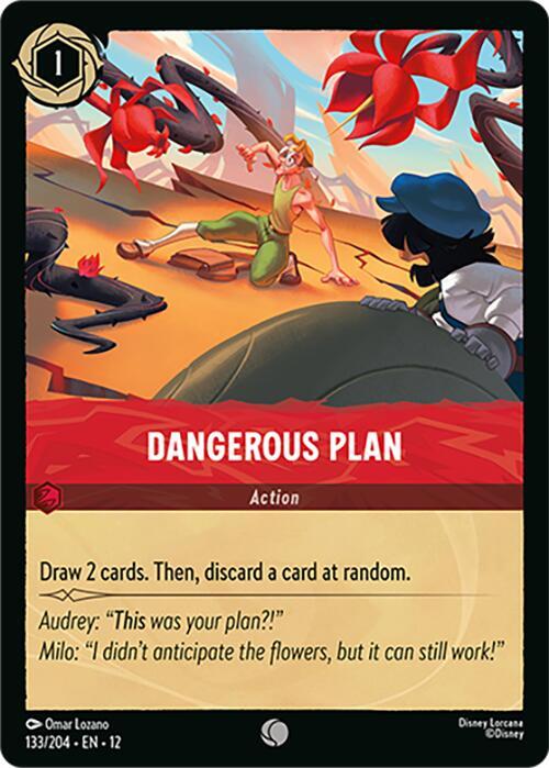Dangerous Plan - Disney Lorcana