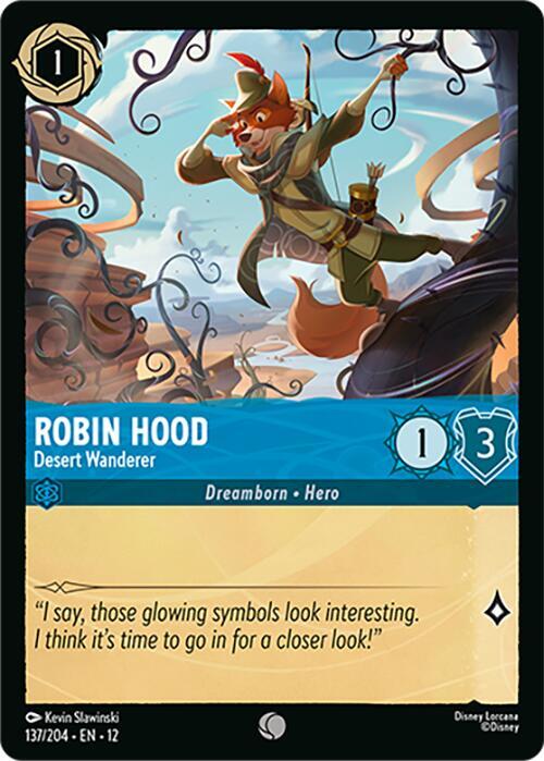 Robin Hood - Desert Wanderer - Disney Lorcana