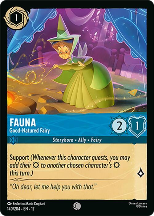 Fauna - Good-Natured Fairy - Disney Lorcana