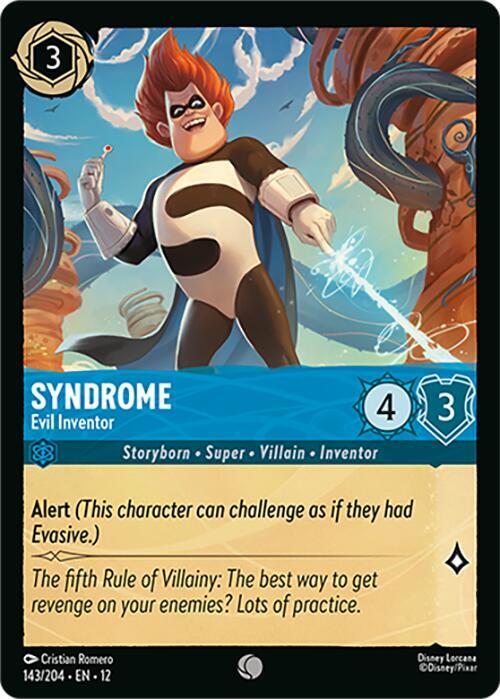 Syndrome - Evil Inventor - Disney Lorcana