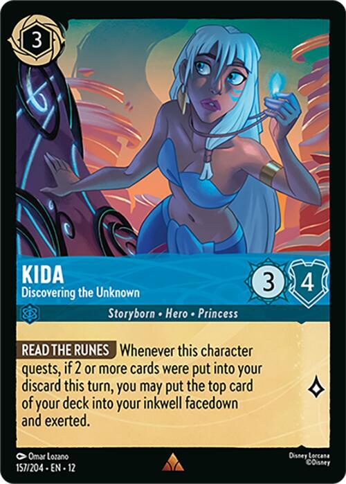 Kida - Discovering the Unknown - Disney Lorcana