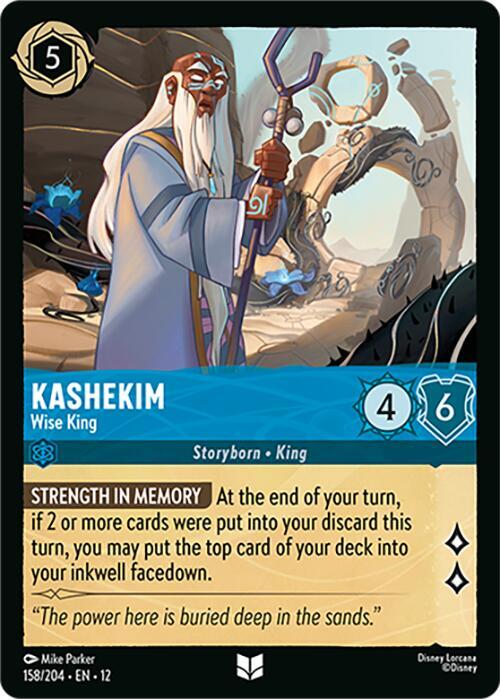 Kashekim - Wise King - Disney Lorcana