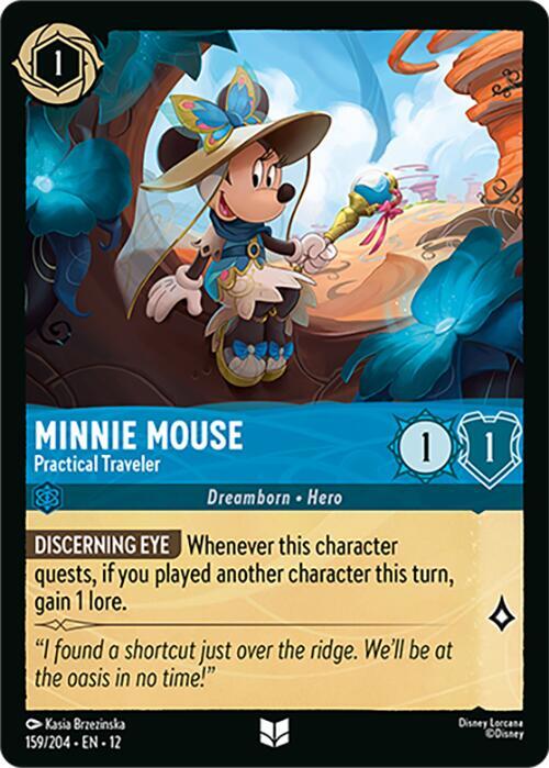 Minnie Mouse - Practical Traveler - Disney Lorcana