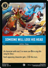 Someone Will Lose His Head - Disney Lorcana