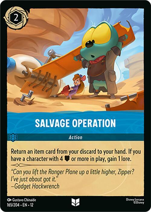 Salvage Operation - Disney Lorcana