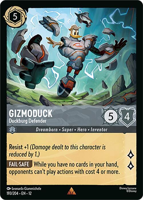 Gizmoduck - Duckburg Defender - Disney Lorcana