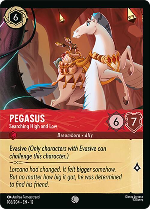 Pegasus - Searching High and Low (Foil) - Disney Lorcana
