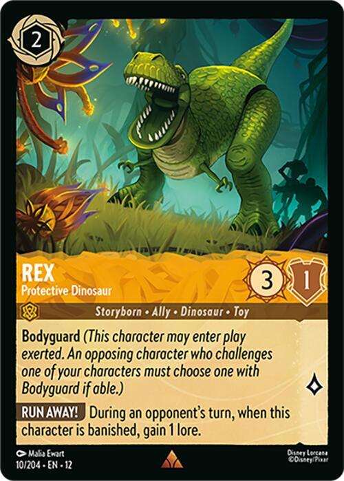 Rex - Protective Dinosaur - Disney Lorcana
