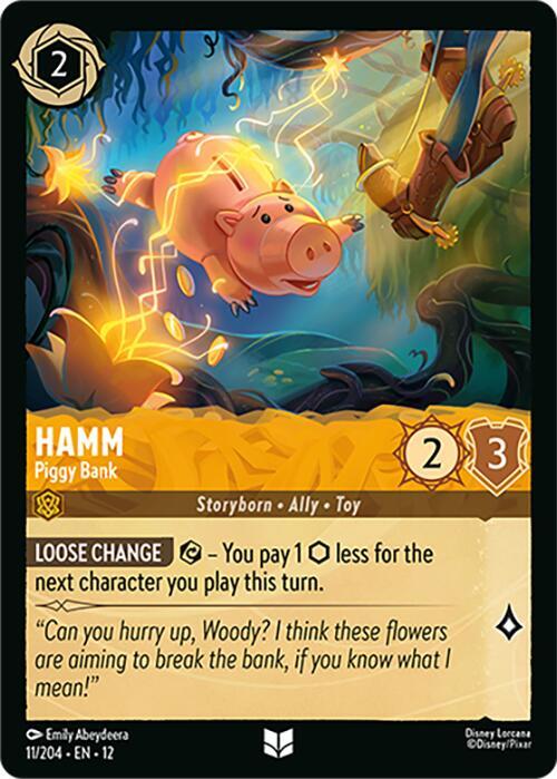 Hamm - Piggy Bank - Disney Lorcana