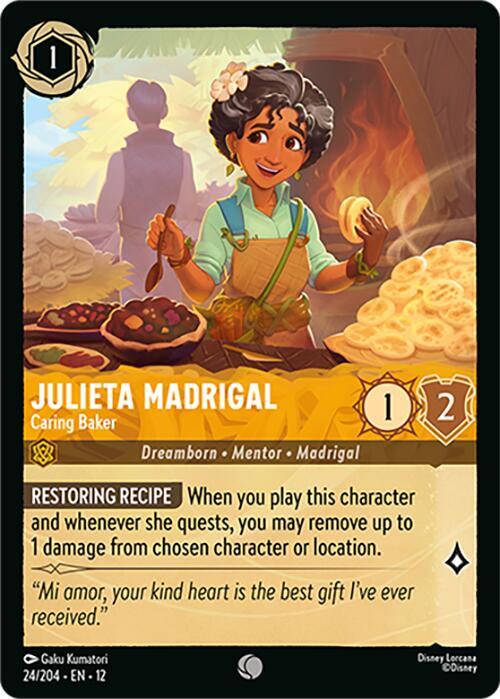 Julieta Madrigal - Caring Baker - Disney Lorcana