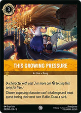 This Growing Pressure - Disney Lorcana