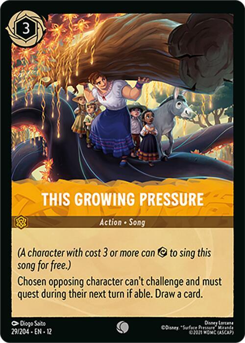 This Growing Pressure - Disney Lorcana