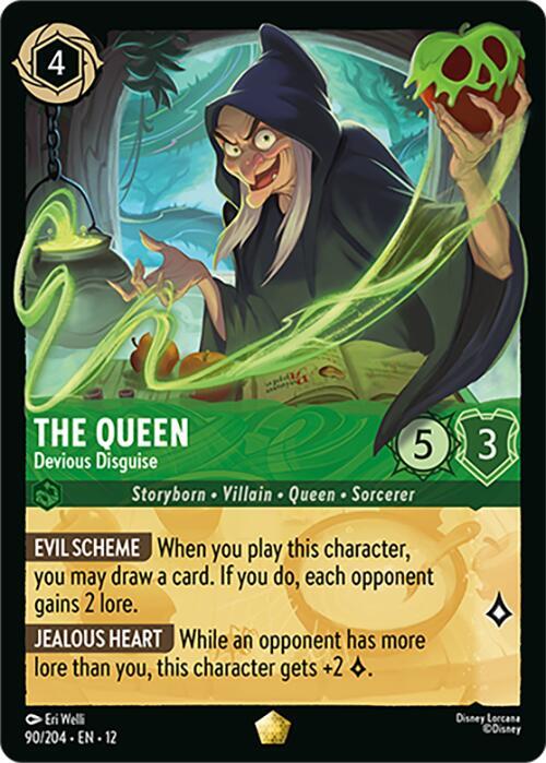 The Queen - Devious Disguise - Disney Lorcana