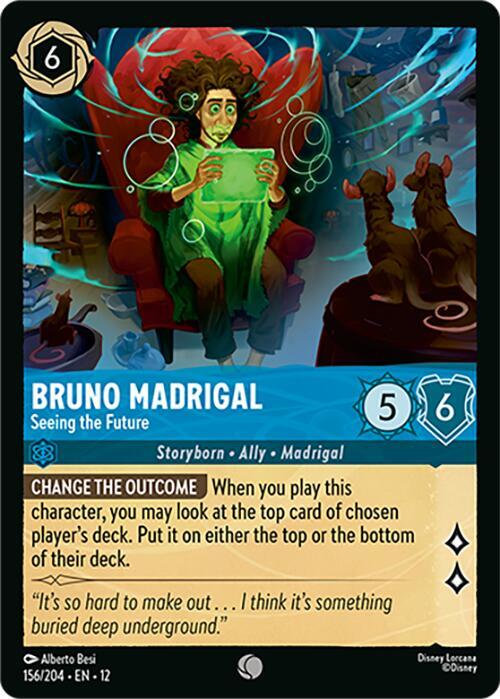 Bruno Madrigal - Seeing the Future - Disney Lorcana