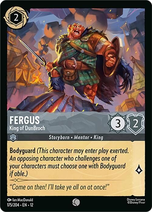 Fergus - King of DunBroch - Disney Lorcana