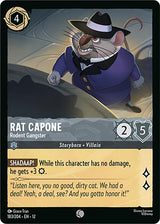 Rat Capone - Rodent Gangster - Disney Lorcana