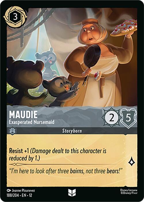 Maudie - Exasperated Nursemaid - Disney Lorcana