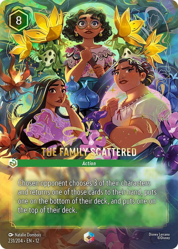 The Family Scattered (Enchanted) - Disney Lorcana