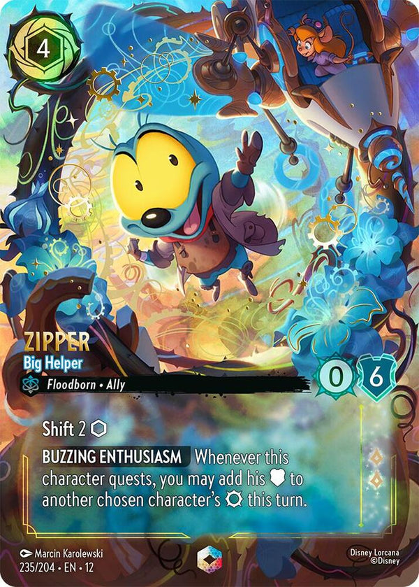 Zipper - Big Helper (Enchanted) - Disney Lorcana