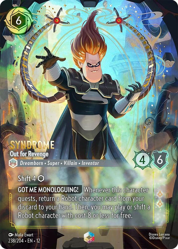 Syndrome - Out for Revenge (Enchanted) - Disney Lorcana