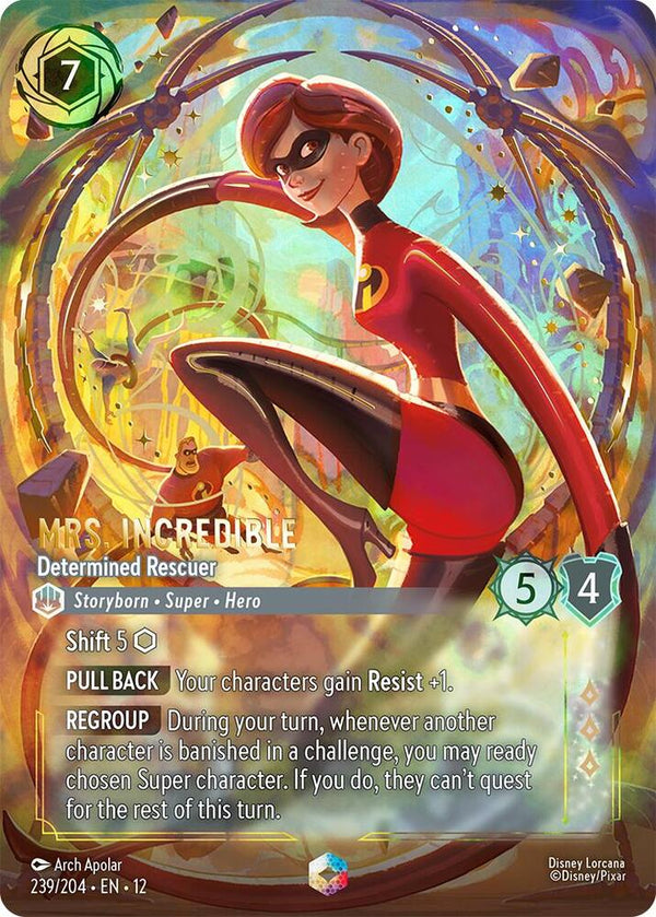 Mrs. Incredible - Determined Rescuer (Enchanted) - Disney Lorcana