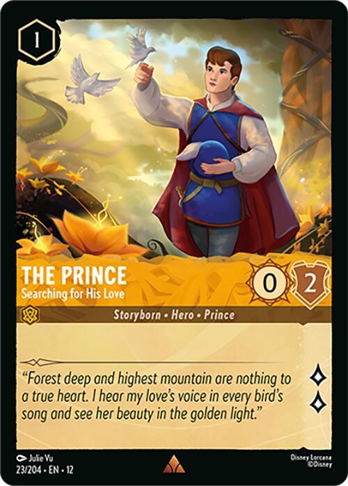 The Prince - Searching for His Love - Disney Lorcana