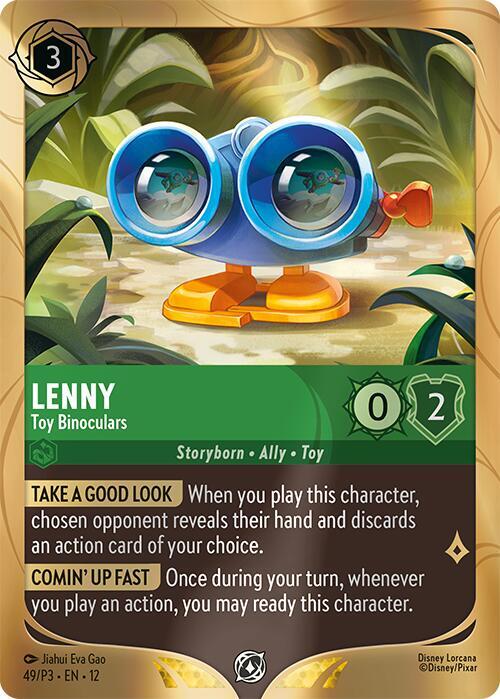 Lenny - Toy Binoculars - Disney Lorcana